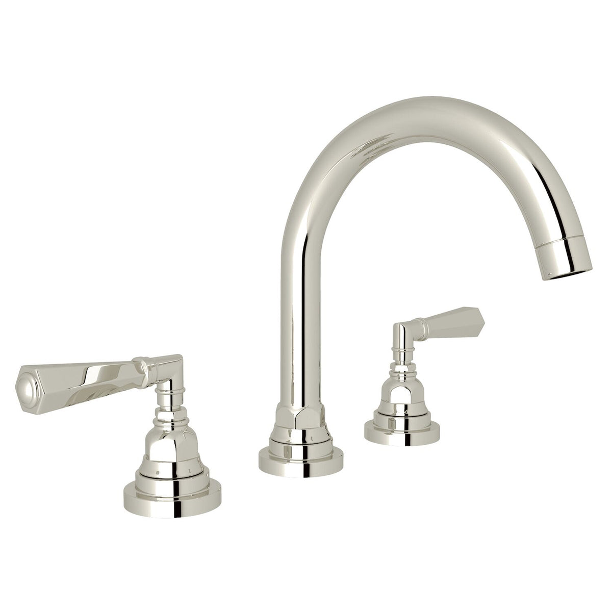 SAN GIOVANNI WIDESPREAD LAVATORY FAUCET WITH C-SPOUT (LEVER HANDLE) - robinsonco.ca