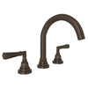 SAN GIOVANNI WIDESPREAD LAVATORY FAUCET WITH C-SPOUT (LEVER HANDLE) - robinsonco.ca