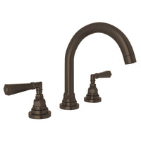 SAN GIOVANNI WIDESPREAD LAVATORY FAUCET WITH C-SPOUT (LEVER HANDLE) - robinsonco.ca