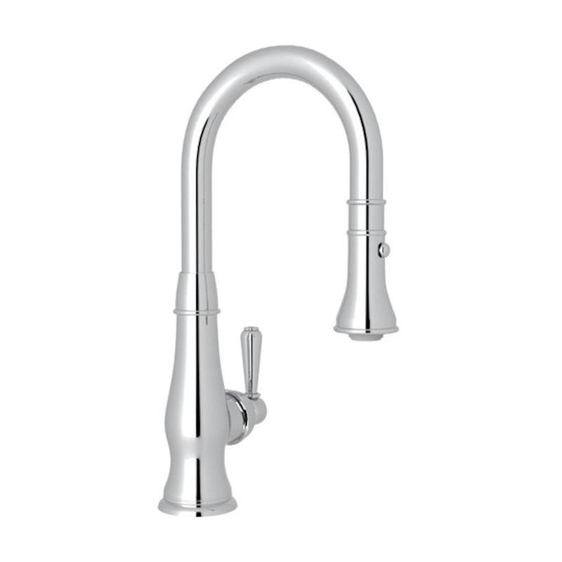 PATRIZIA™ PULL-DOWN BAR/FOOD PREP KITCHEN FAUCET (LEVER HANDLE)