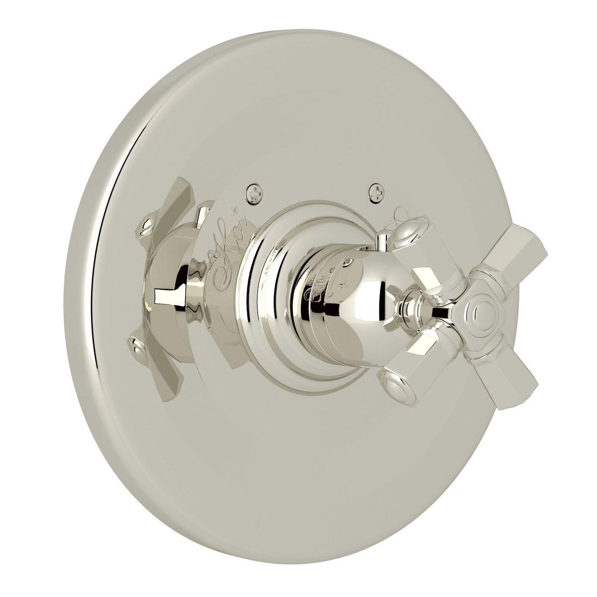 PALLADIAN® 3/4" THERMOSTATIC TRIM WITHOUT VOLUME CONTROL (CROSS HANDLE) - robinsonco.ca