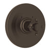ROHL® 3/4" THERMOSTATIC TRIM WITHOUT VOLUME CONTROL (CROSS HANDLE) - robinsonco.ca