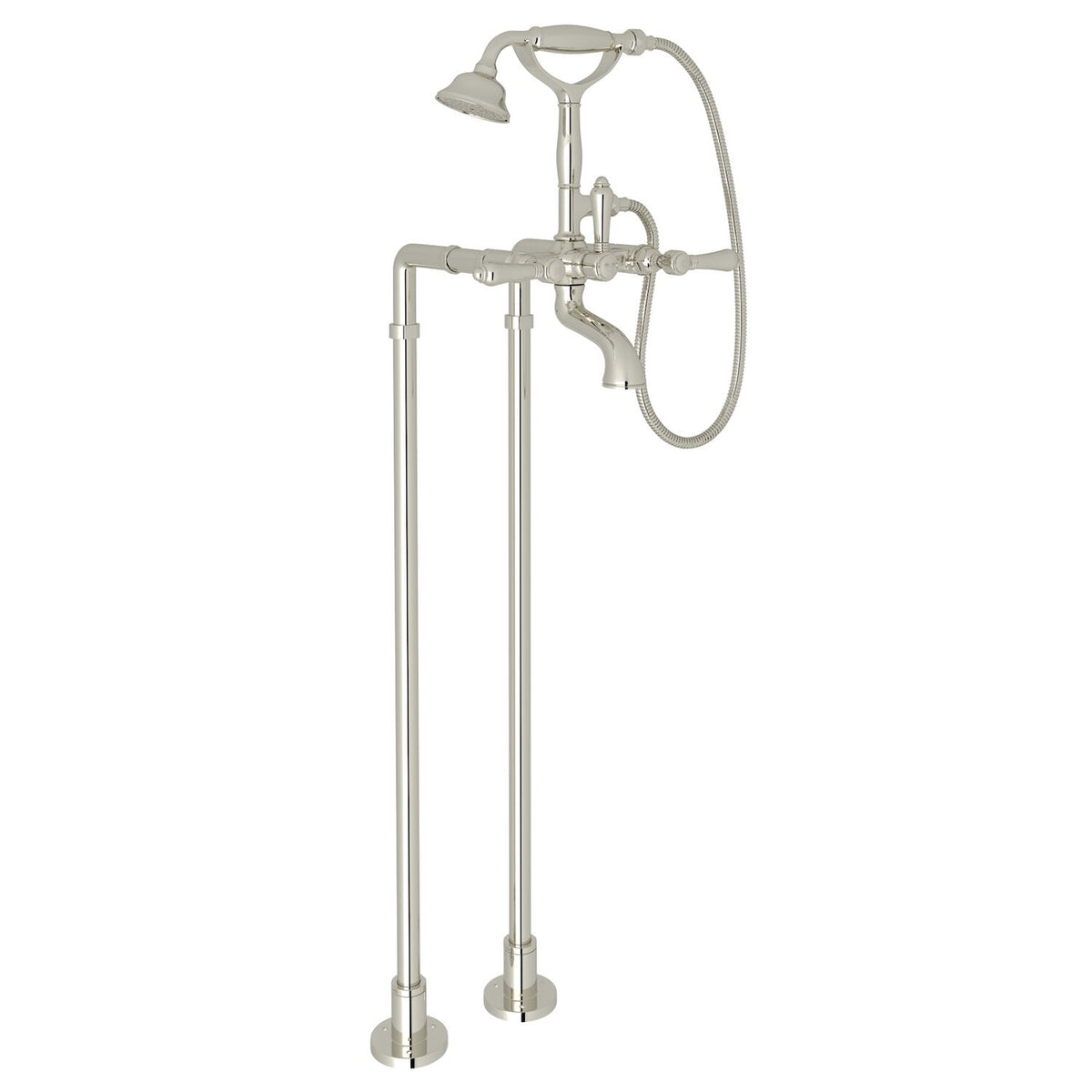ACQUI FLOOR MOUNT TUB FILLER (LEVER HANDLE) - robinsonco.ca