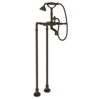 ACQUI FLOOR MOUNT TUB FILLER (LEVER HANDLE) - robinsonco.ca