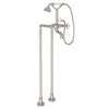ACQUI FLOOR MOUNT TUB FILLER (CROSS HANDLE) - robinsonco.ca