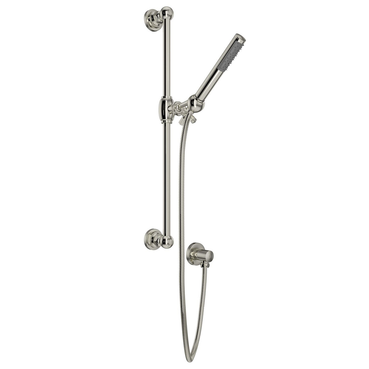 HANDSHOWER SET WITH 21" SLIDE BAR AND SINGLE-FUNCTION HANDSHOWER (CROSS HANDLE) - robinsonco.ca