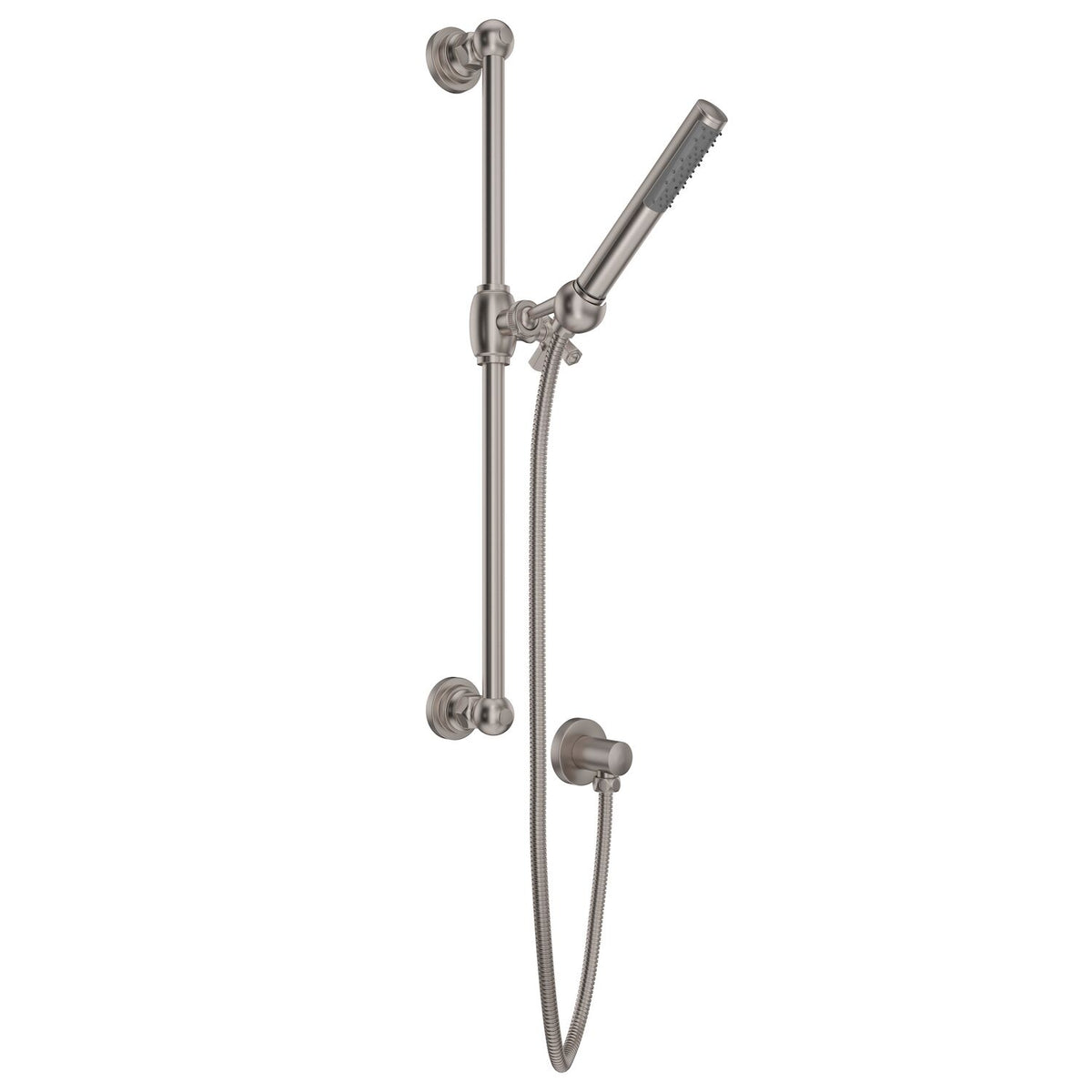 HANDSHOWER SET WITH 21" SLIDE BAR AND SINGLE-FUNCTION HANDSHOWER (CROSS HANDLE) - robinsonco.ca