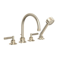 GRACELINE® 4-HOLE DECK MOUNT TUB FILLER (LEVER HANDLE) - robinsonco.ca