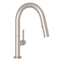 LUX PULL-DOWN BAR/FOOD PREP KITCHEN FAUCET (LEVER HANDLE) - robinsonco.ca
