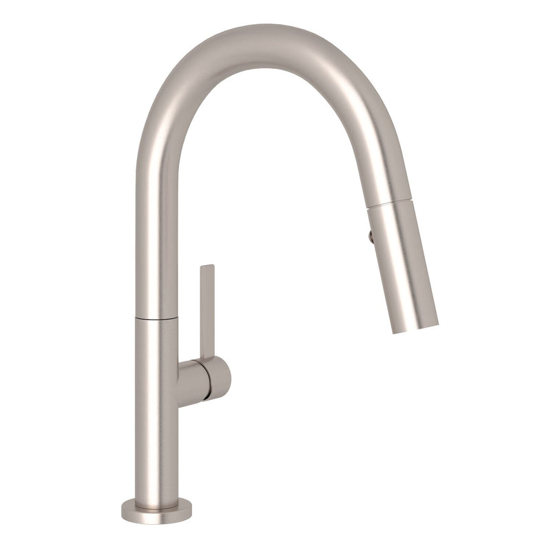 LUX PULL-DOWN BAR/FOOD PREP KITCHEN FAUCET (LEVER HANDLE) - robinsonco.ca