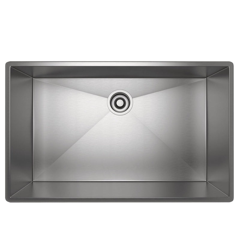 FORZE 30" SINGLE BOWL STAINLESS STEEL KITCHEN SINK - robinsonco.ca