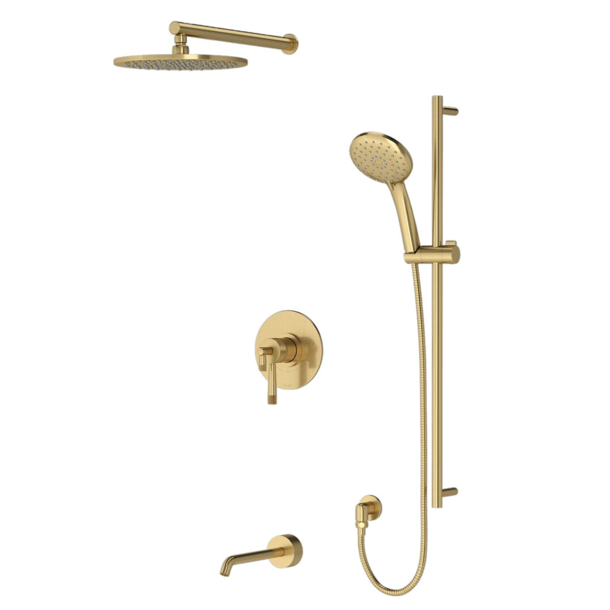 AMAHLE 1/2" THERMOSTATIC & PRESSURE BALANCE 3 FUNCTION SYSTEM WITH INTEGRATED VOLUME CONTROL - robinsonco.ca