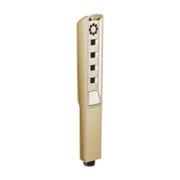 ESSENTIAL™ SHOWER SERIES LINEAR SQUARE H2OKINETIC® MULTI-FUNCTION HANDSHOWER - robinsonco.ca