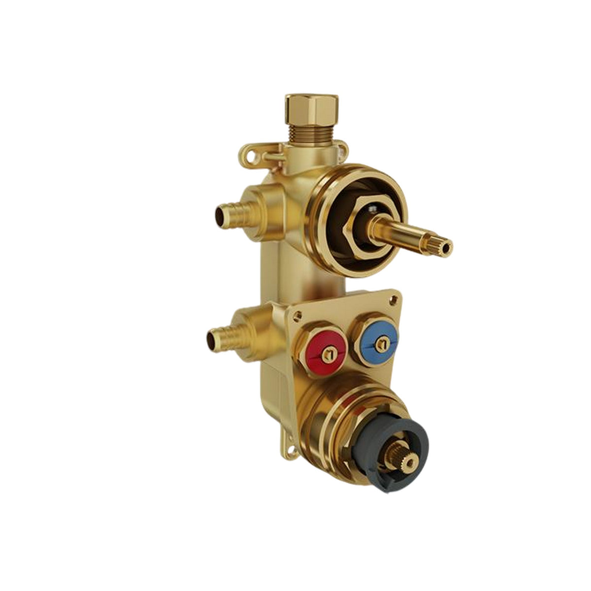 WALL MOUNT 2-WAY THERMOSTATIC ROUGH-IN PEX VALVE - robinsonco.ca