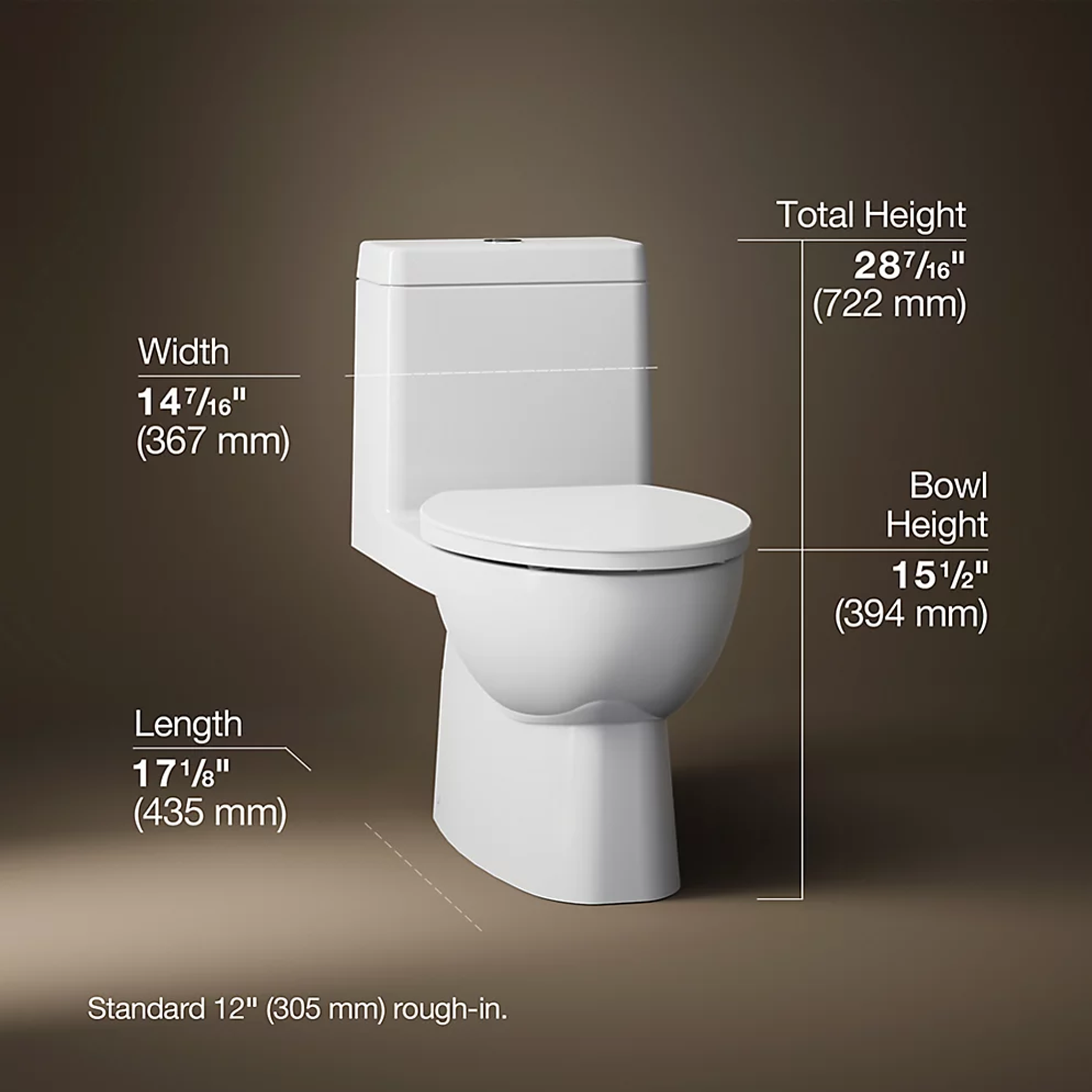REACH ONE PIECE COMPACT ELONGATED DUAL-FLUSH TOILET - robinsonco.ca