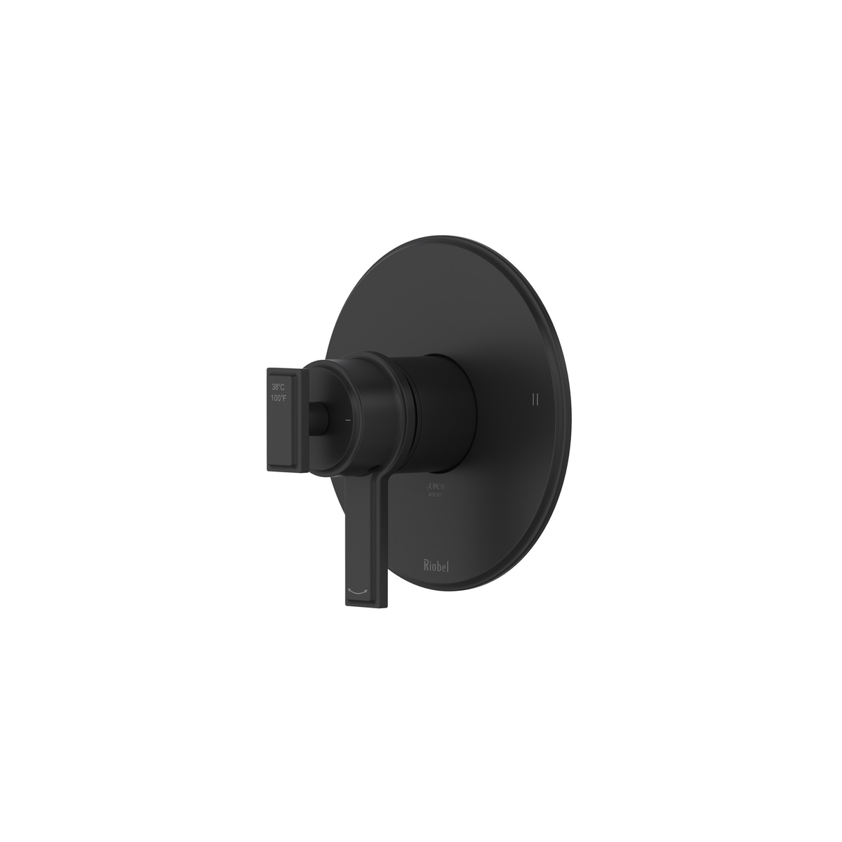 MANIFESTO™ 1/2 THERM & PRESSURE BALANCE TRIM WITH 2 FUNCTIONS-BLACK