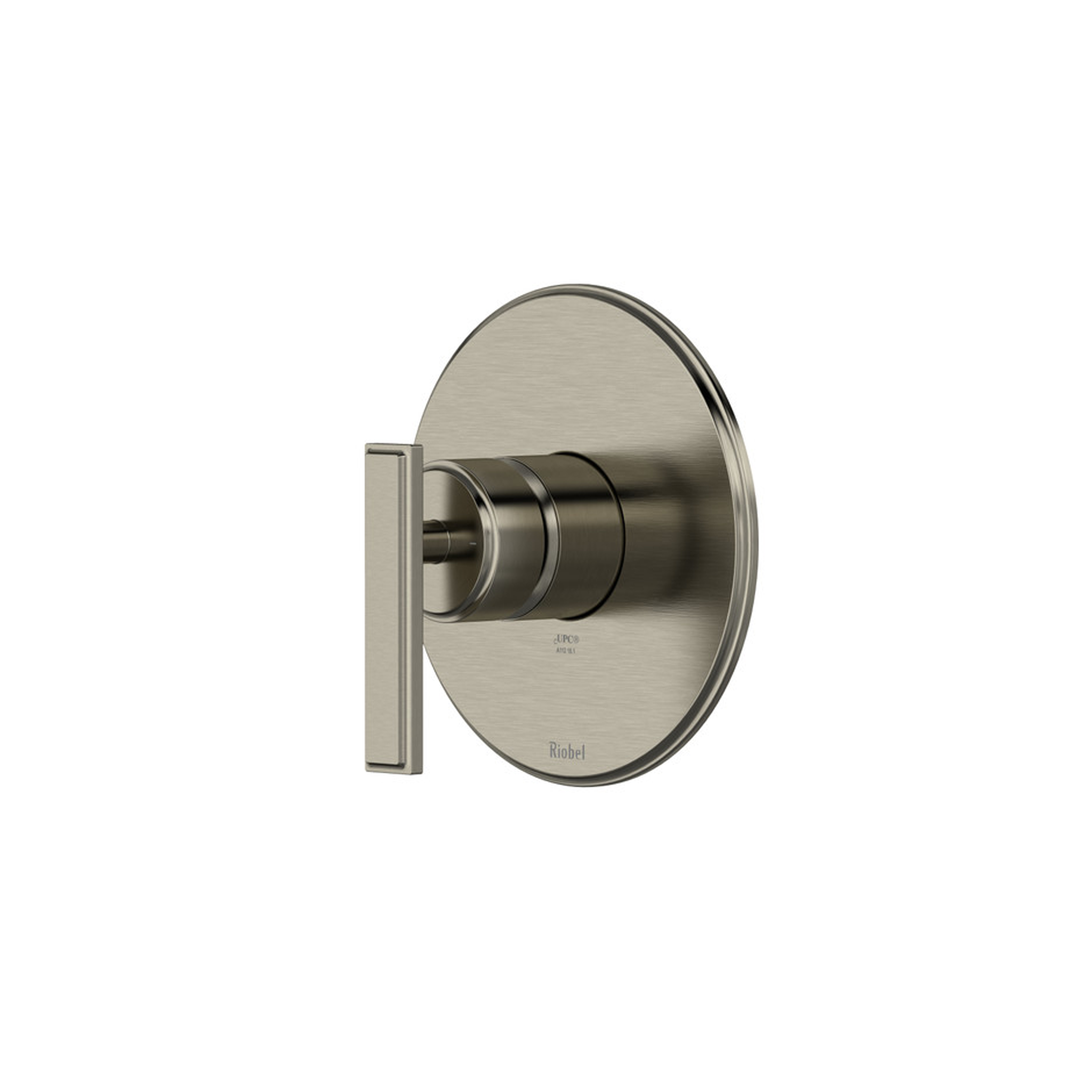 Brushed Nickel Manifesto pressure balance trim by Riobel