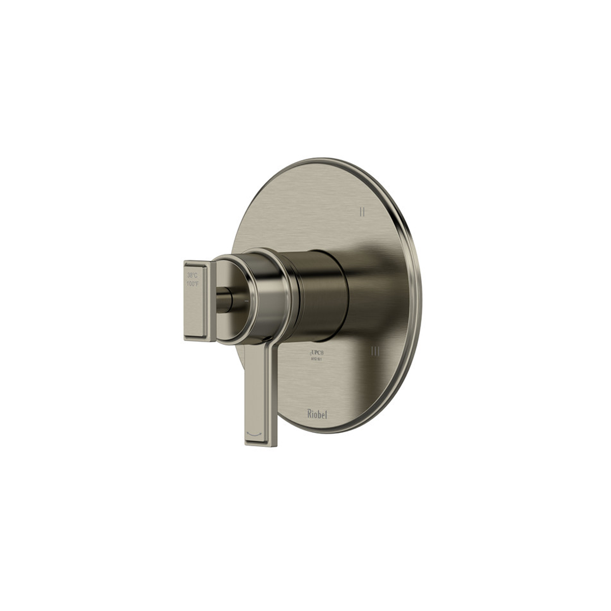 Manifesto therm & pressure balance trim with 5 functions in brushed nickel finish