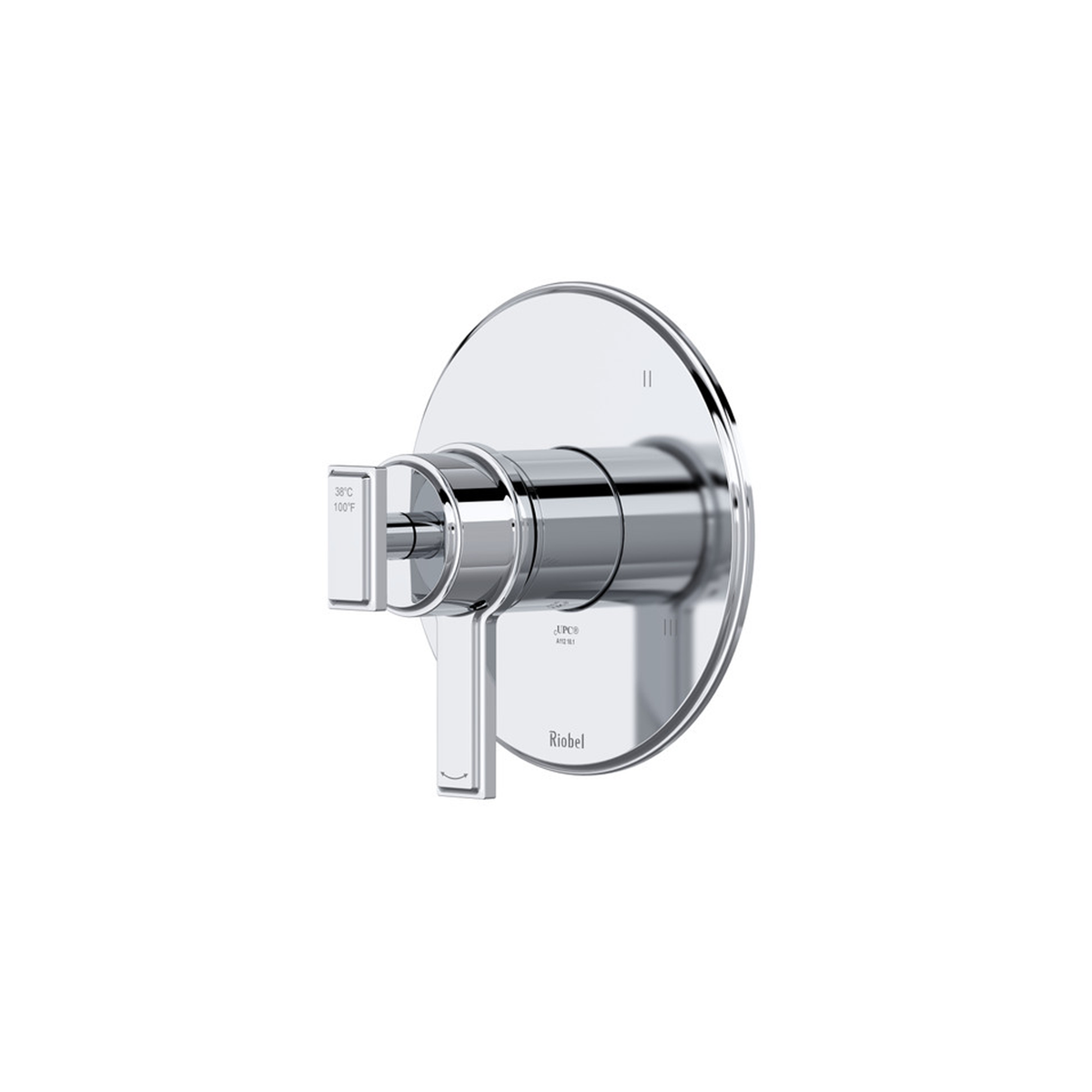 Manifesto therm & pressure balance trim with 5 functions in chrome finish