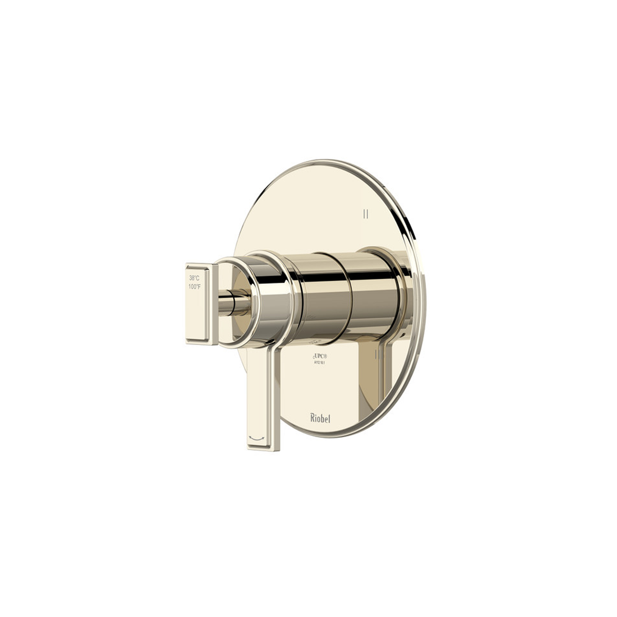Manifesto therm & pressure balance trim with 5 functions in polished nickel finish