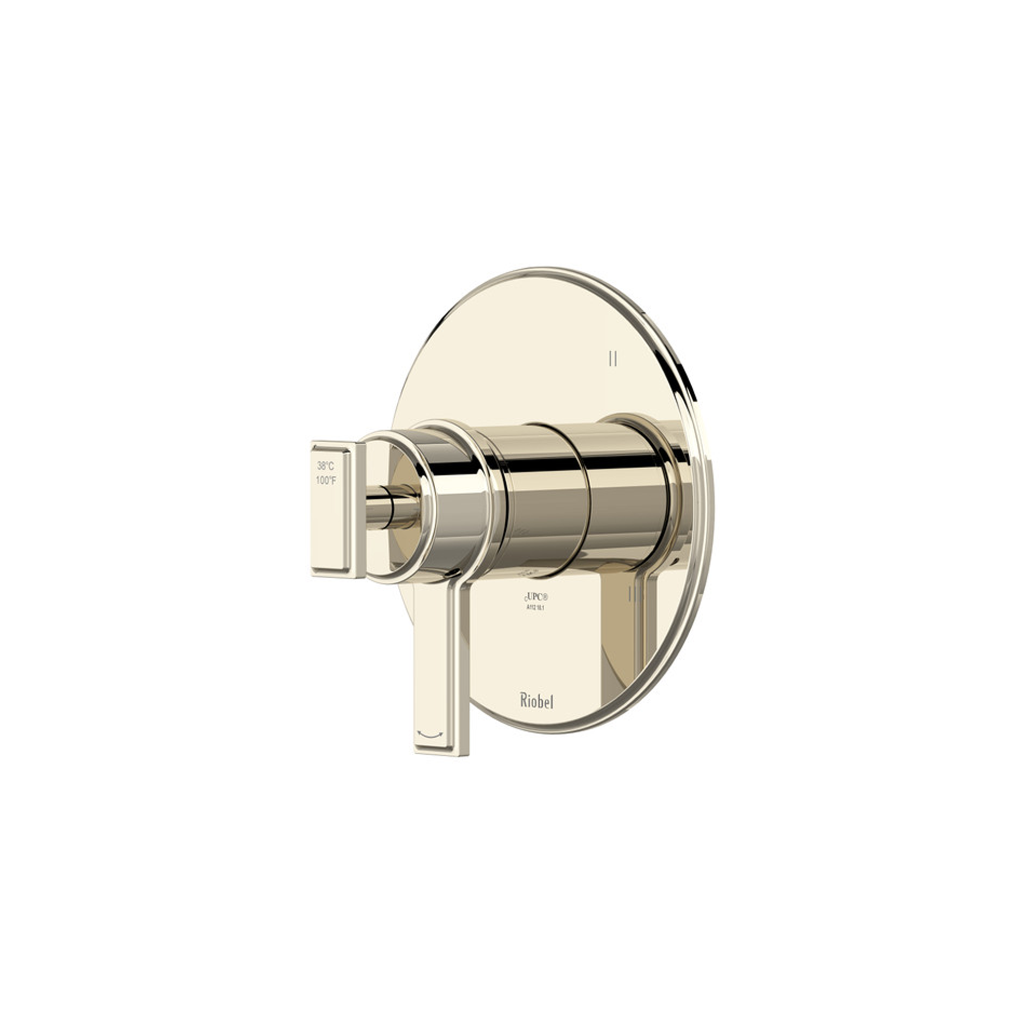 Manifesto therm & pressure balance trim with 5 functions in polished nickel finish