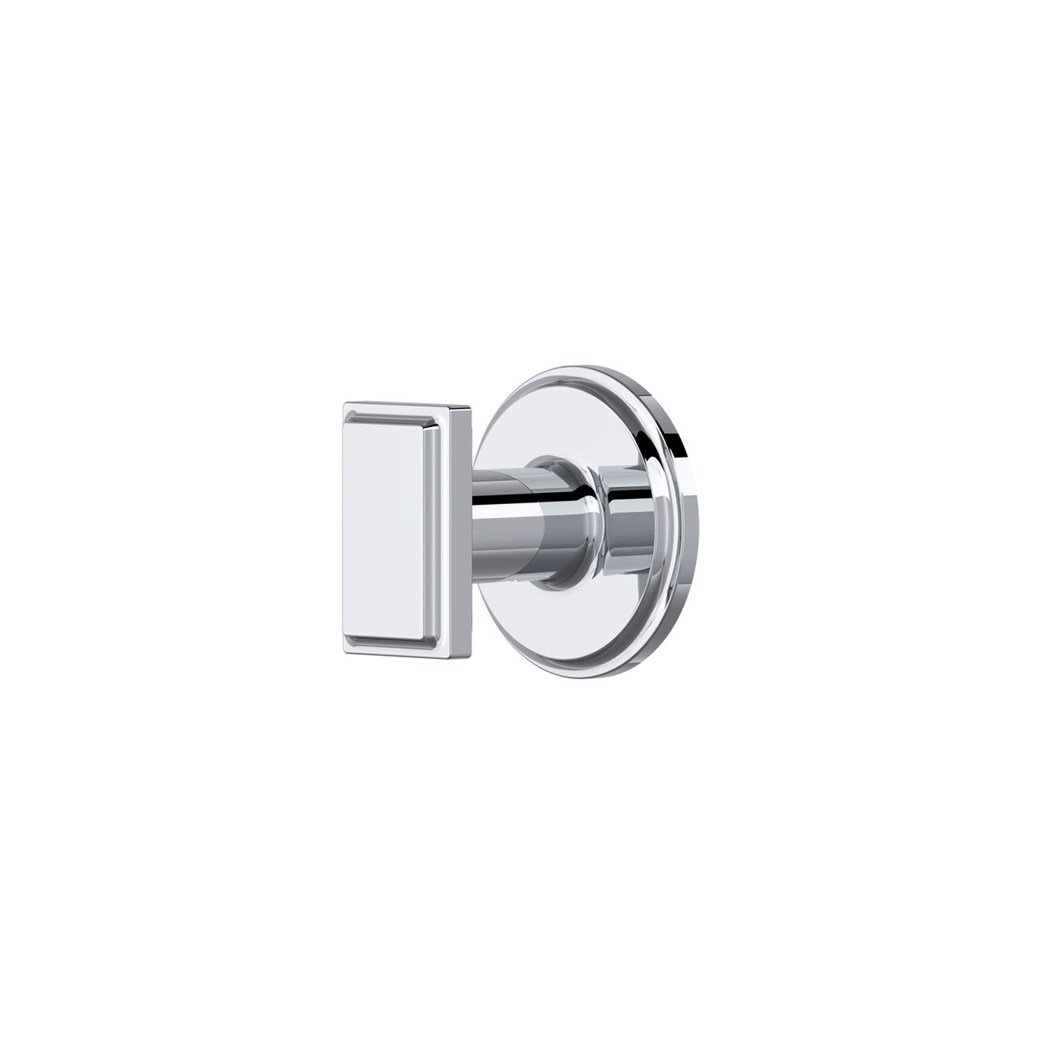 Manifesto Robe Hook by Riobel in Chrome finish