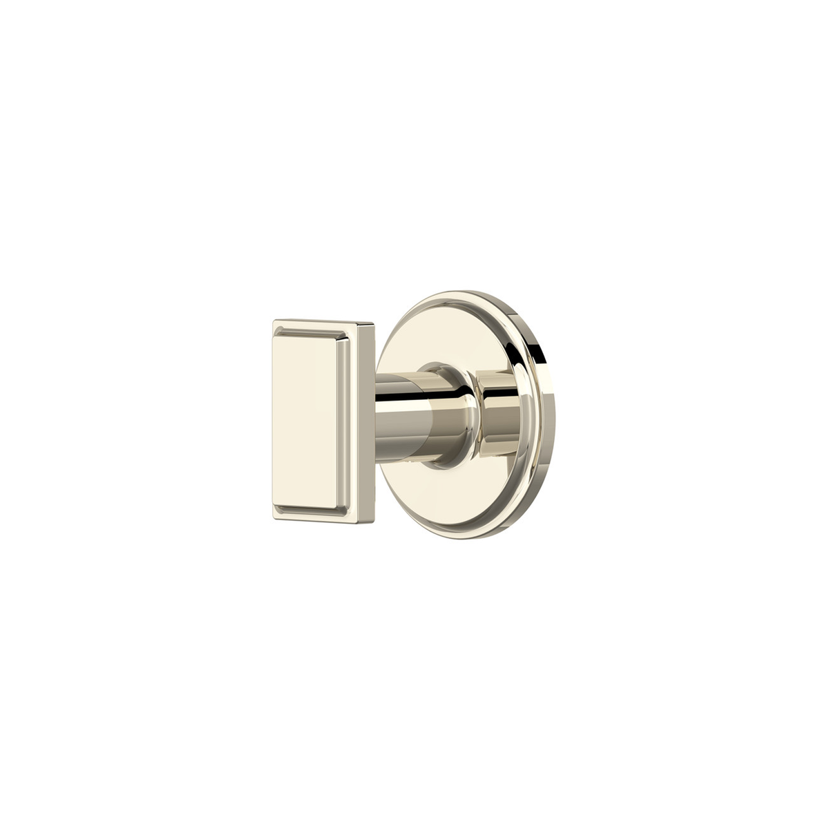 Manifesto Robe Hook by Riobel in Polished Nickel finish