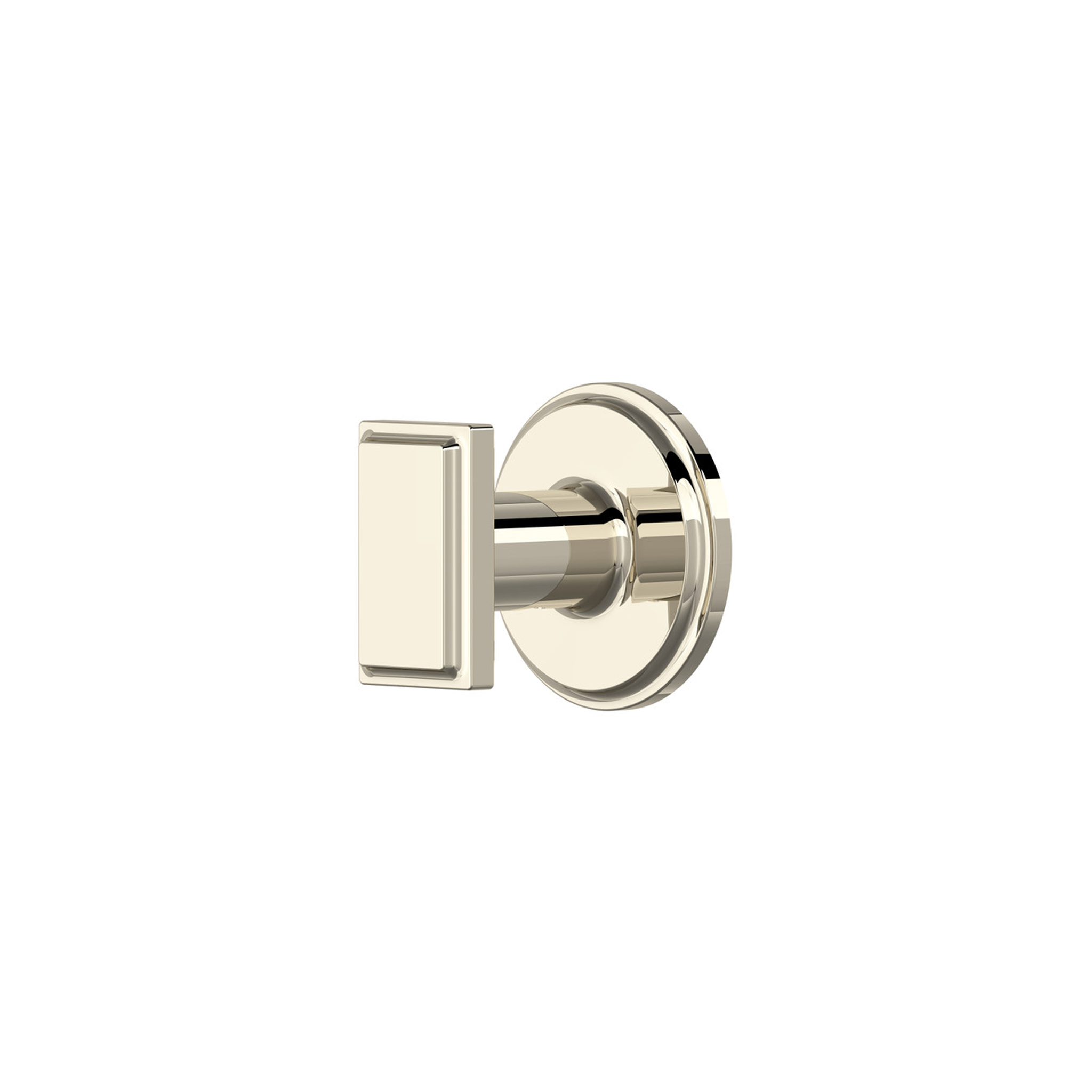 Manifesto Robe Hook by Riobel in Polished Nickel finish