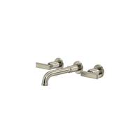 MANIFESTO™ WALL MOUNT LAVATORY FAUCET TRIM BRUSHED NICKEL- LEVEL HANDLE