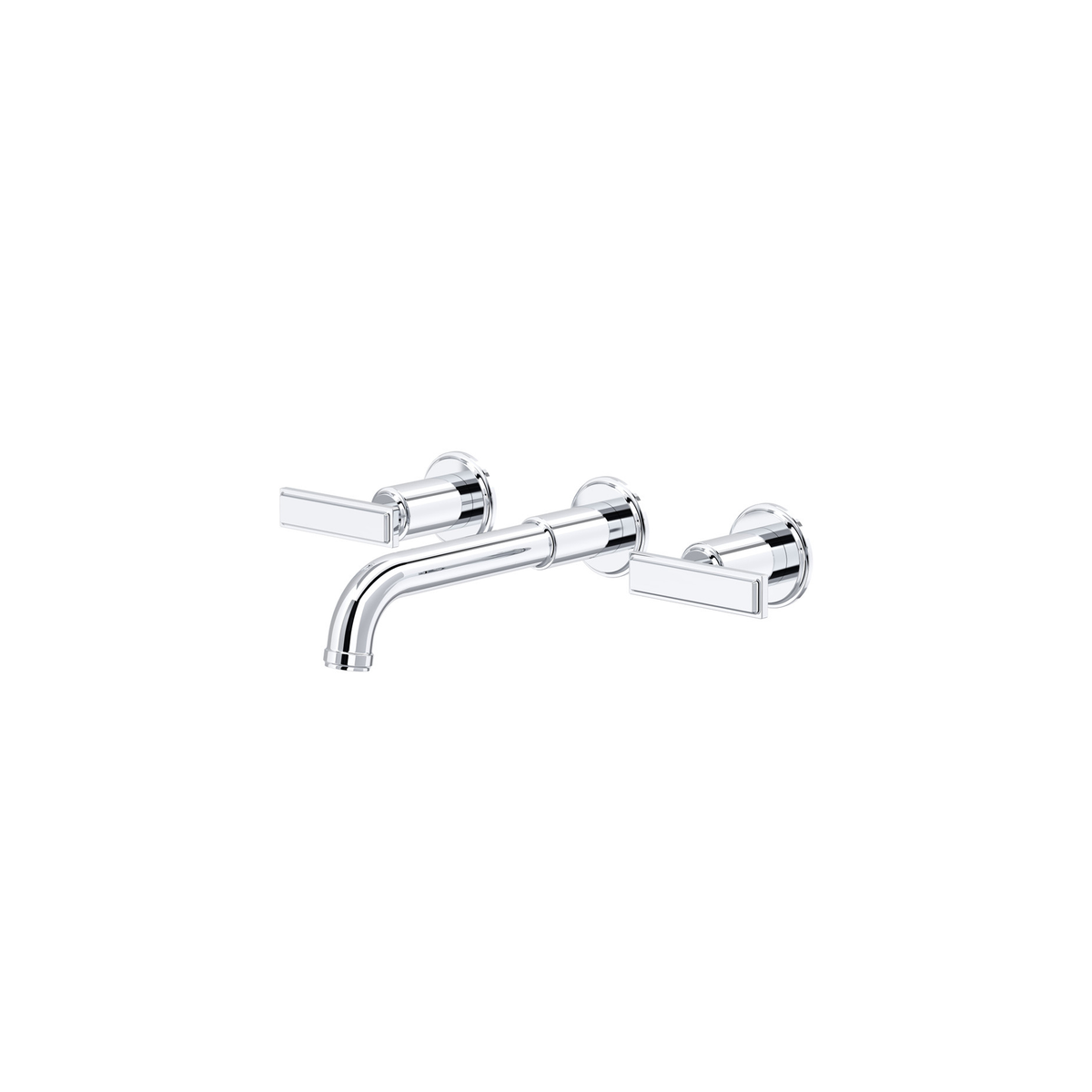 MANIFESTO™ WALL MOUNT LAVATORY FAUCET TRIM CHROME- LEVEL HANDLE