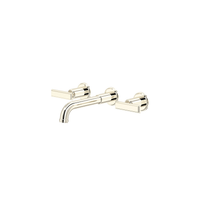 MANIFESTO™ WALL MOUNT LAVATORY FAUCET TRIM POLISHED NICKEL- LEVEL HANDLE