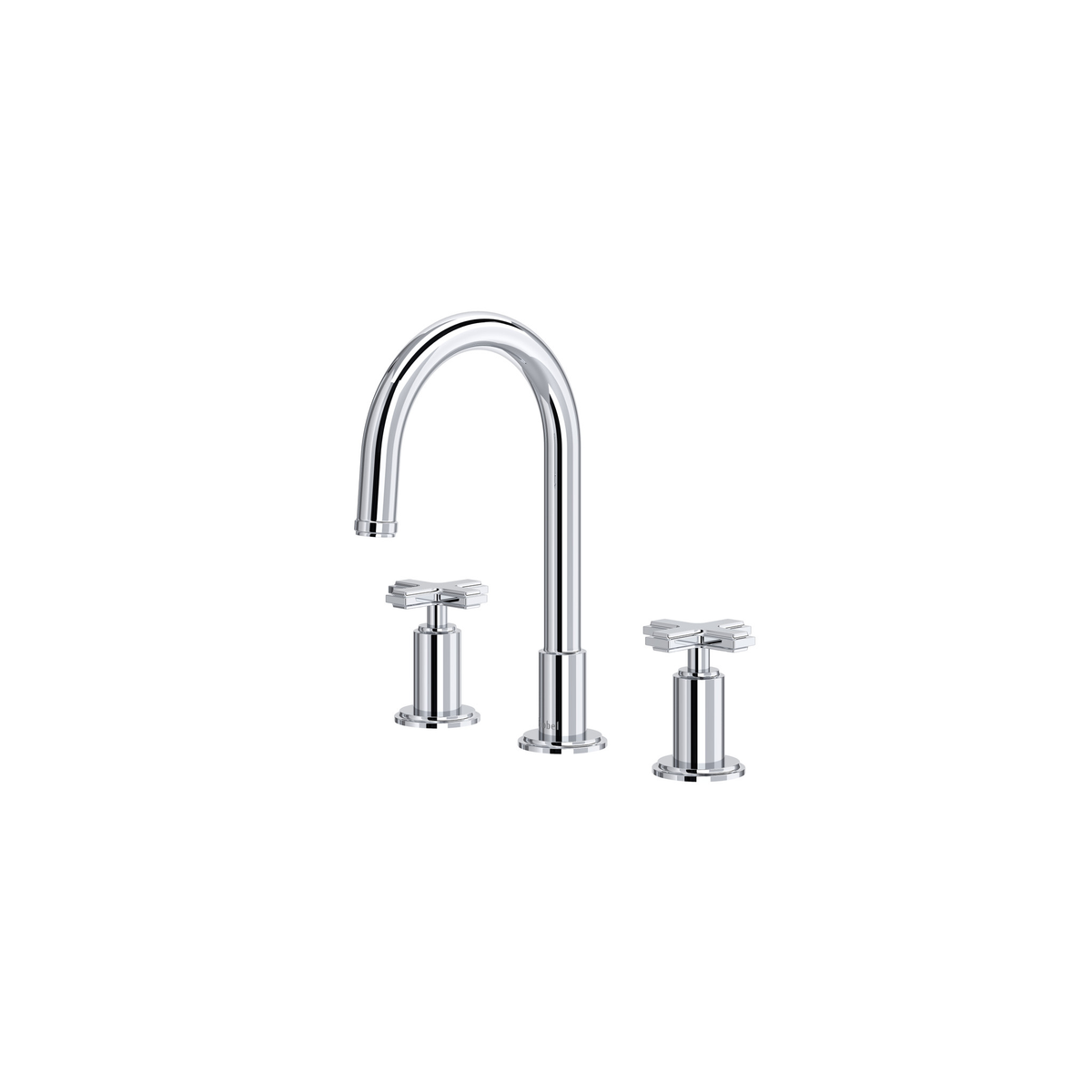 MANIFESTO™ WIDESPREAD LAVATORY FAUCET WITH C-SPOUT-CHROME-CROSS HANDLE
