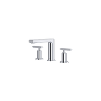 MANIFESTO™ WIDESPREAD LAVATORY FAUCET WITH LOW SPOUT-CHROME-LEVER HANDLE
