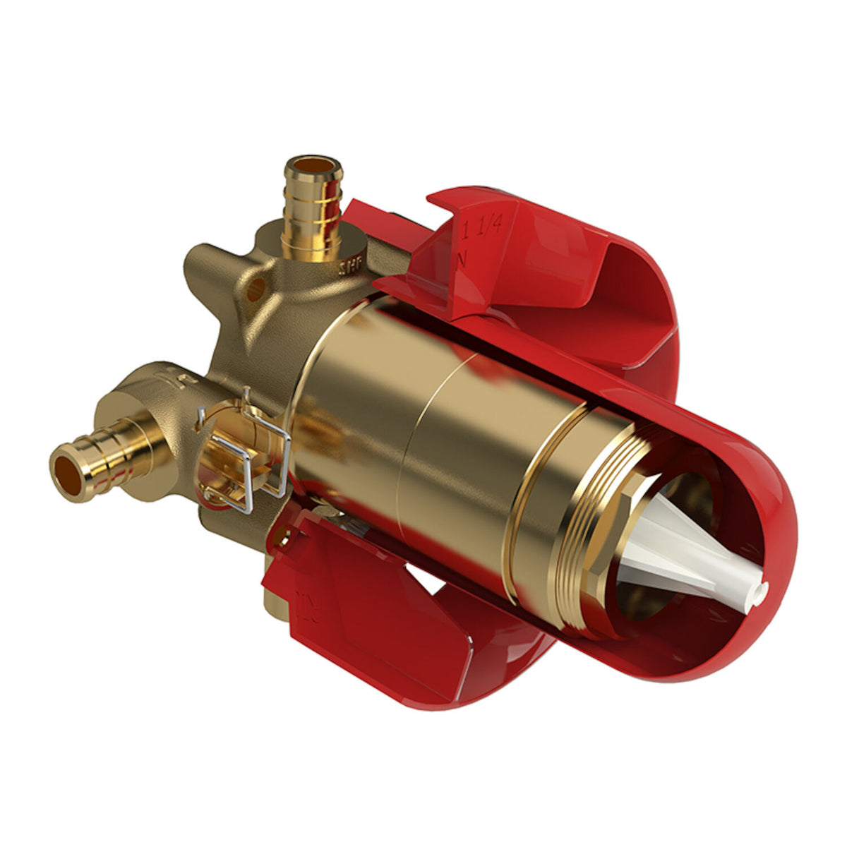 1/2-INCH TYPE P (PRESSURE BALANCE) ROUGH WITH PEX, WITHOUT CARTRIDGE