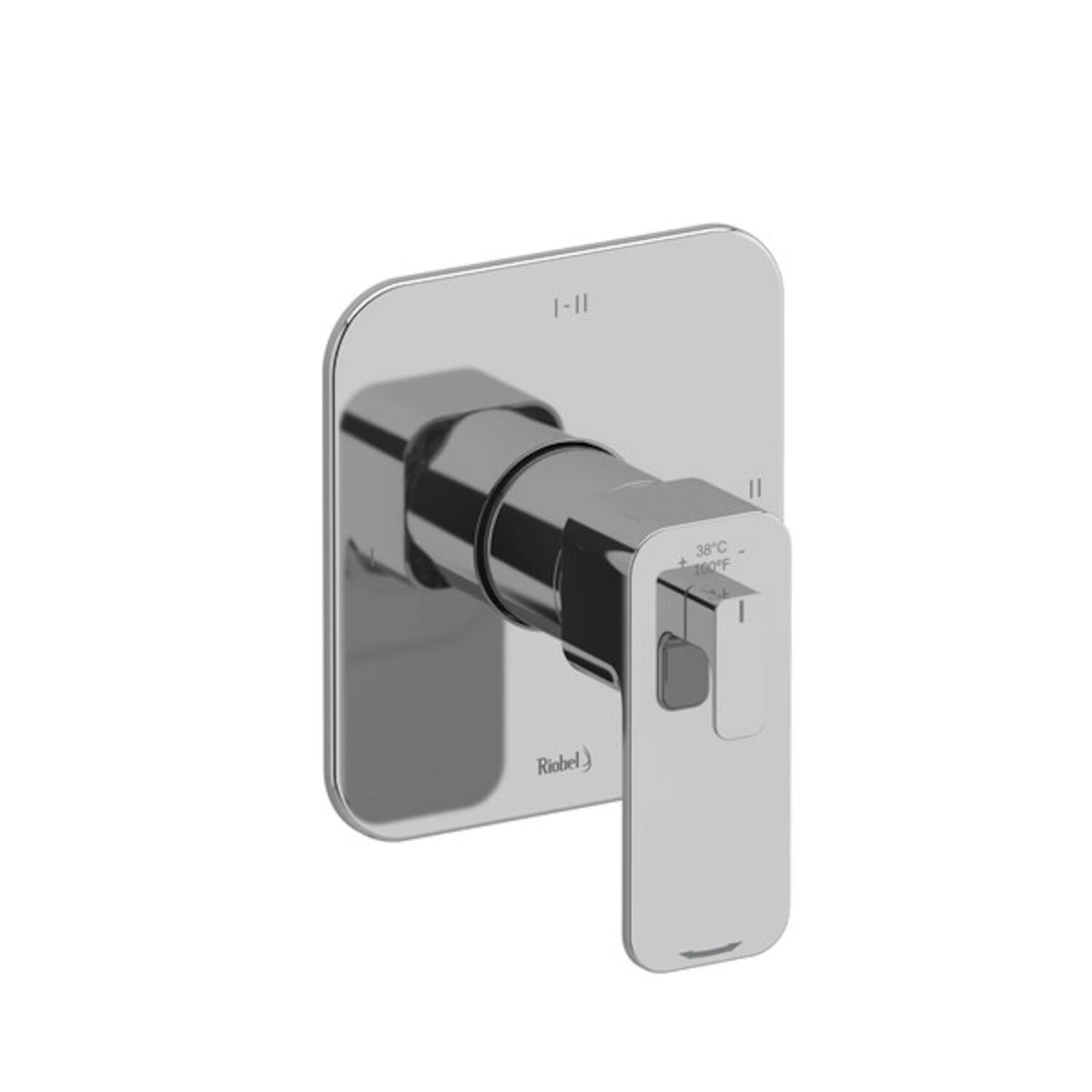 EQUINOX 1/2 INCH THERMOSTATIC AND PRESSURE BALANCE TRIM WITH UP TO 3 FUNCTIONS
