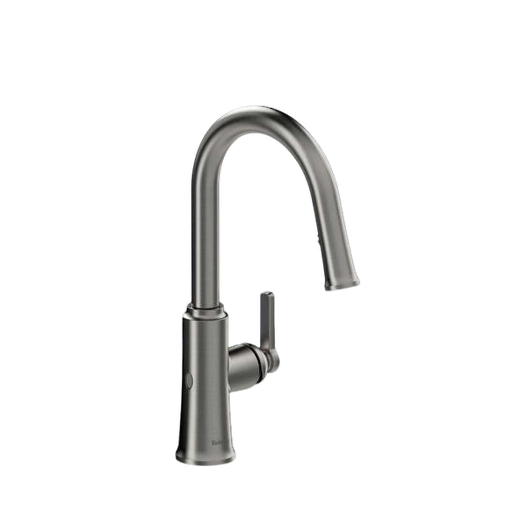 TRATTORIA PULL DOWN TOUCHLESS KITCHEN FAUCET WITH C-SPOUT - robinsonco.ca