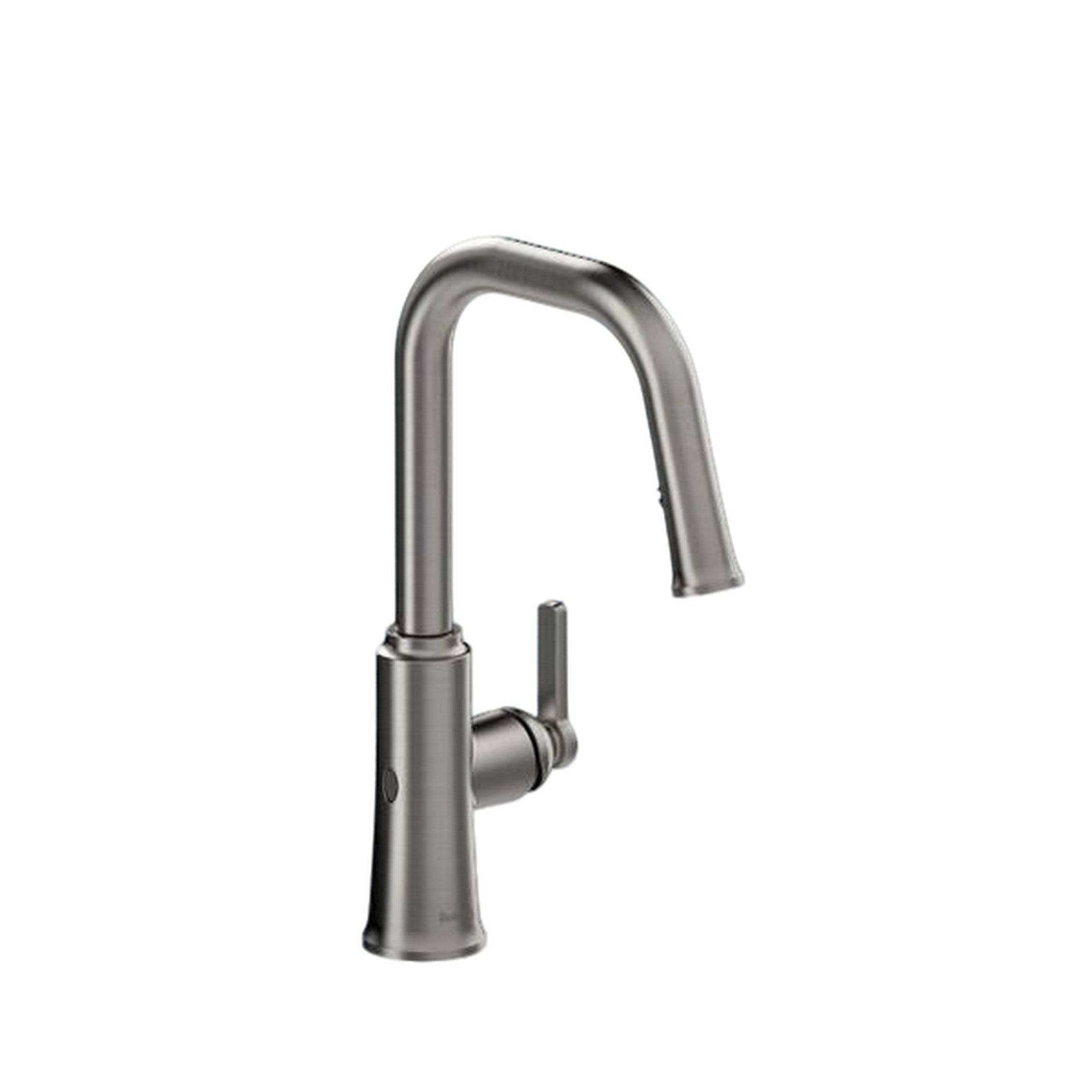 TRATTORIA PULL DOWN TOUCHLESS KITCHEN FAUCET WITH U-SPOUT - robinsonco.ca