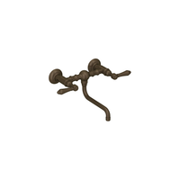 ACQUI® WALL MOUNT BRIDGE LAVATORY FAUCET-LEVER HANDLE