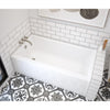 RUBIX 6032 AFR ACRYLIC ALCOVE BATHTUB - robinsonco.ca