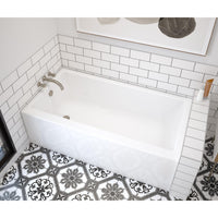 RUBIX 6032 AFR ACRYLIC ALCOVE BATHTUB - robinsonco.ca