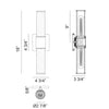 LONDON WALL SCONCE (MULTIPLE SIZES) - robinsonco.ca