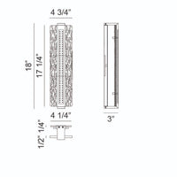 NIAGARA VANITY/WALL SCONCE (MULTIPLE SIZES) - robinsonco.ca