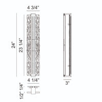 NIAGARA VANITY/WALL SCONCE (MULTIPLE SIZES) - robinsonco.ca