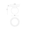 FIORE 6-IN SEMI-FLUSH MOUNT - robinsonco.ca