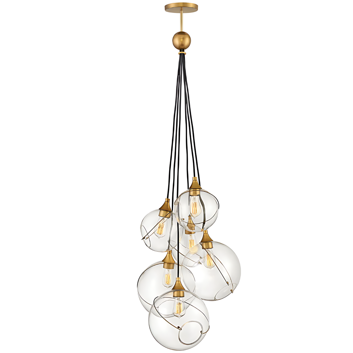 SKYE SIX LIGHT CLUSTER CHANDELIER - robinsonco.ca