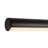 Details of Kuzco Slender wall picture light in black finish