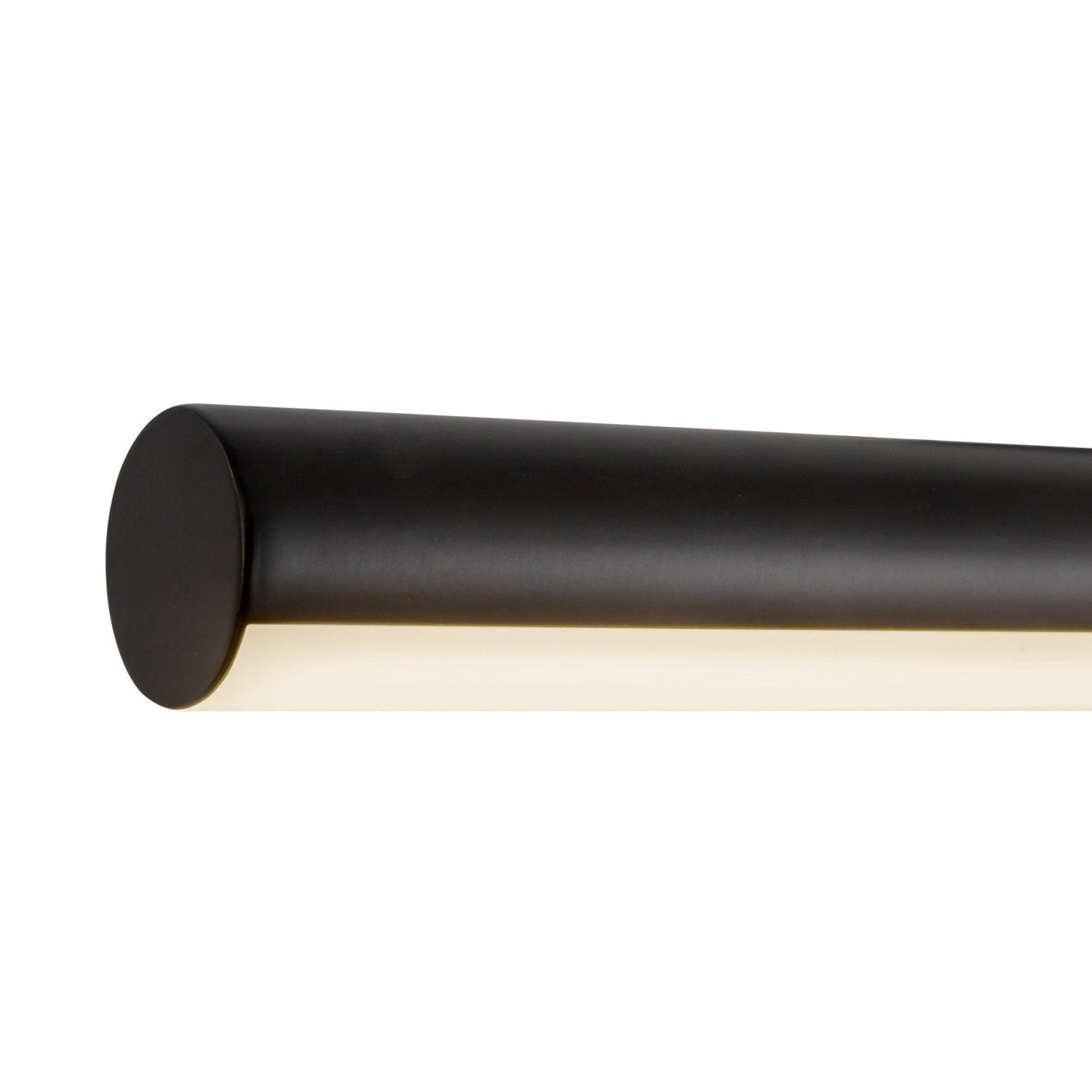 Details of Kuzco Slender wall picture light in black finish