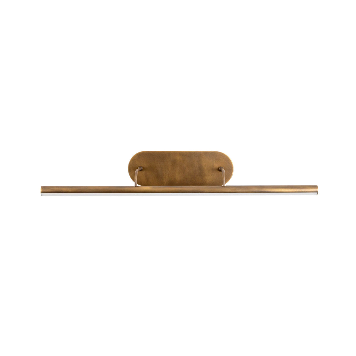 Kuzco 32" Slender wall picture light in vintage brass finish