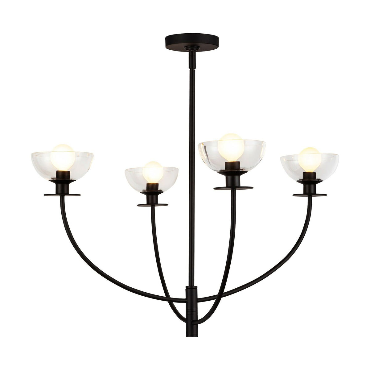 SYLVIA 26" 4 LIGHT CHANDELIER - robinsonco.ca