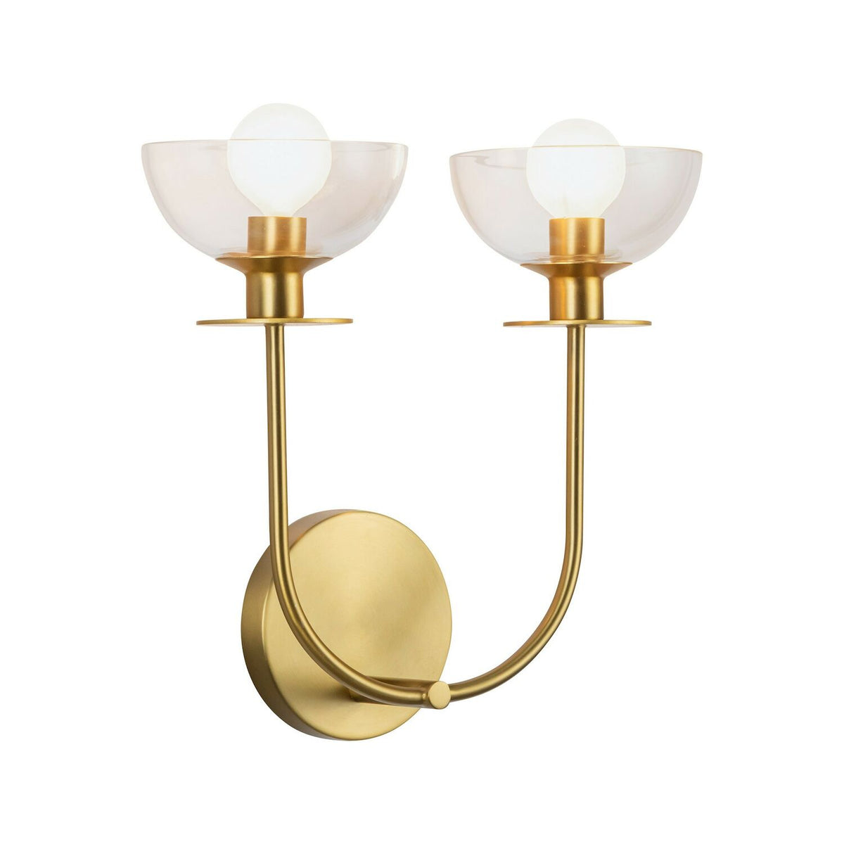 SYLVIA 12" 2 LIGHT VANITY SCONCE - robinsonco.ca